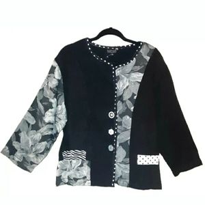 Nanette Keller Women's XL Cardigan Jacket